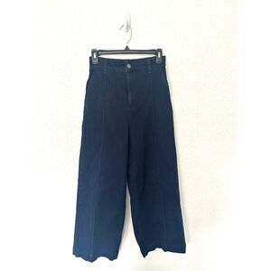 Universal Standard Wide Leg Dark Indigo Jeans Size 6